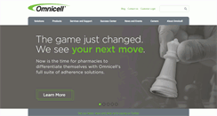 Desktop Screenshot of omnicell.com
