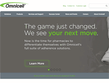 Tablet Screenshot of omnicell.com